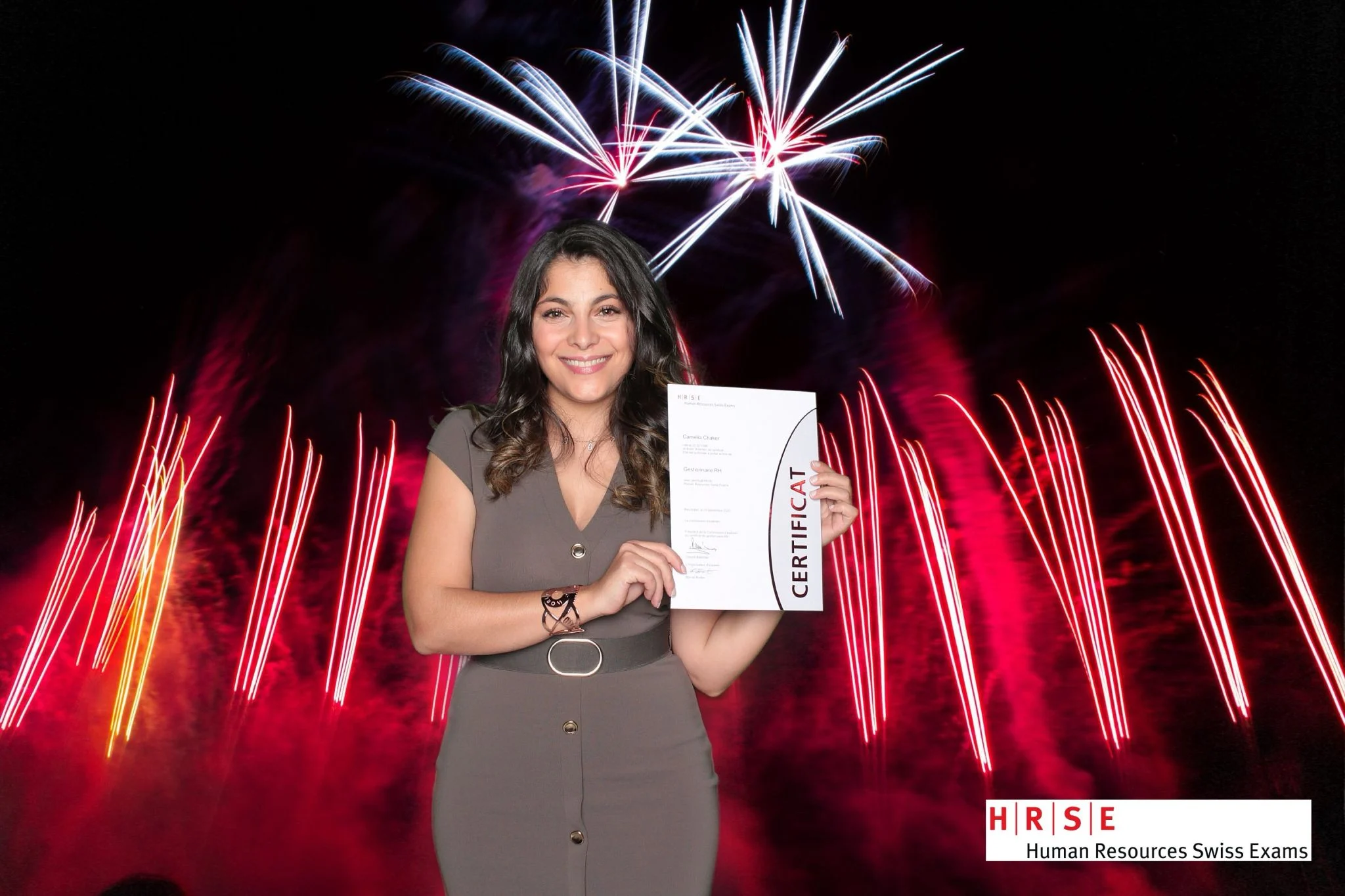 Camélia CHAKER Gestionnaire RH avec certificat HRSE